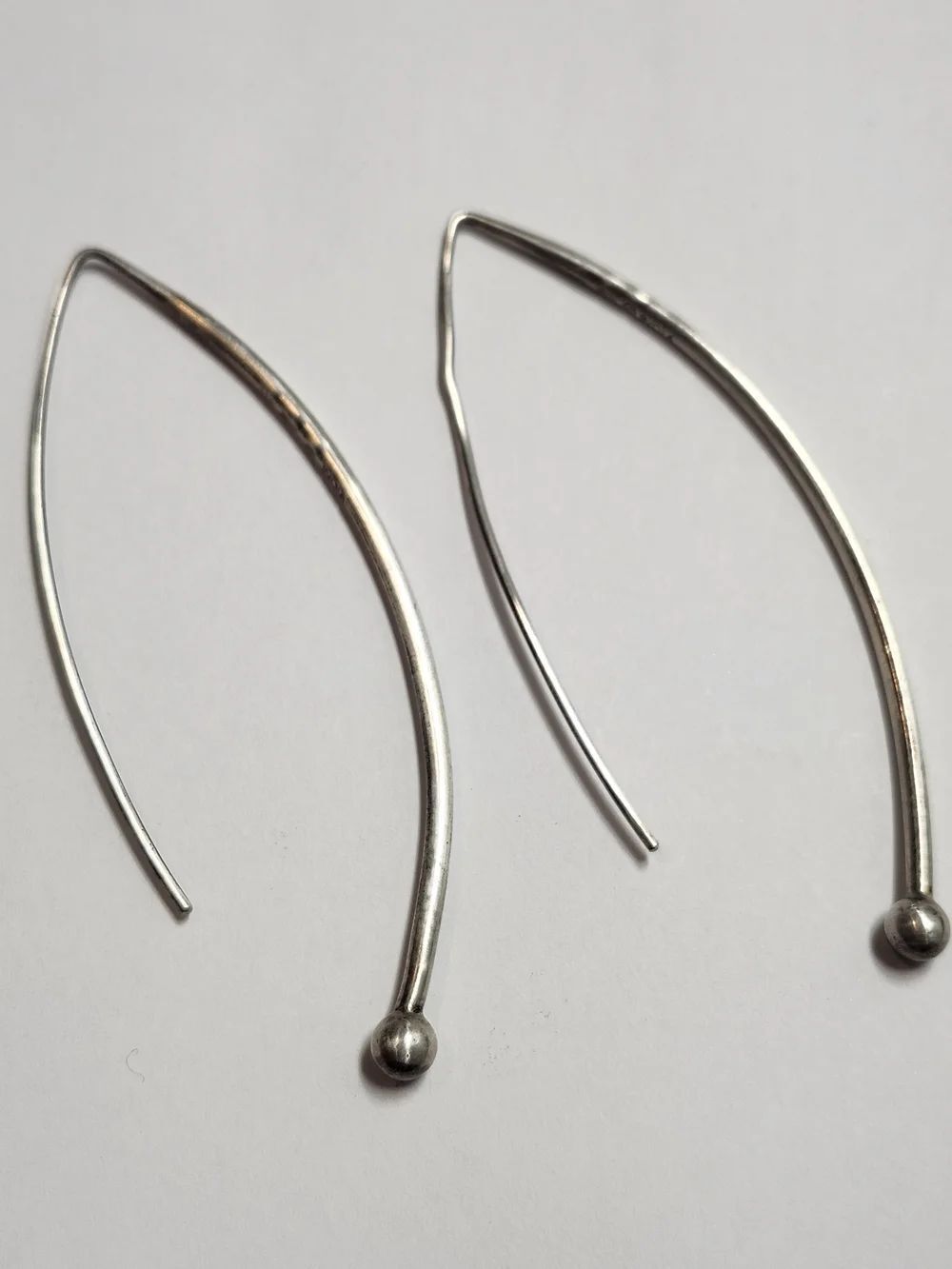 SILPADA 925 STERLING SILVER BALANCING ACT THREADER EARRINGS W1307